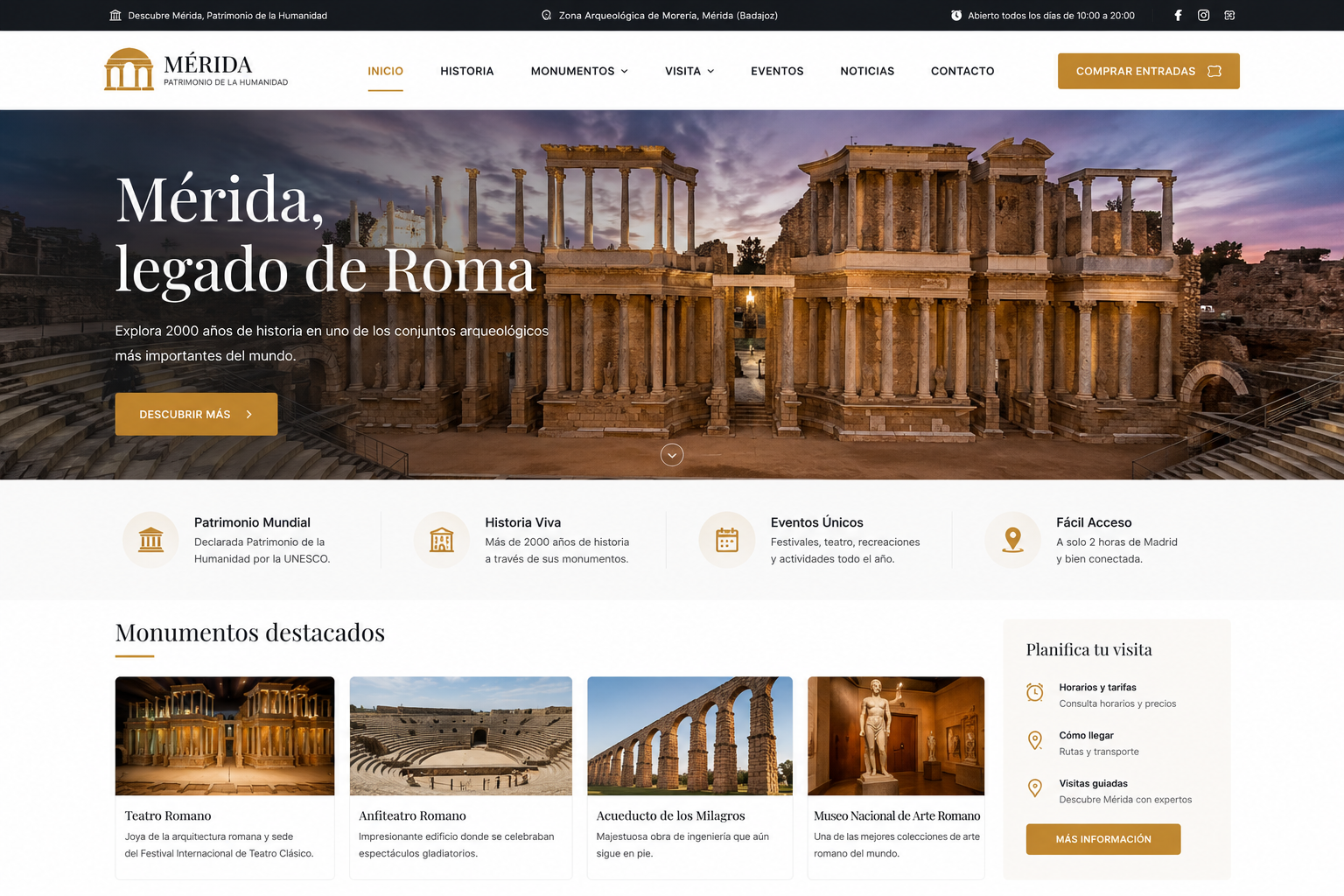 Estructura Web Corporativa Informativa HR Soluciones